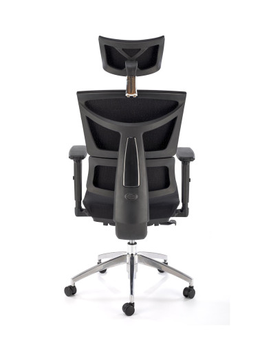 MARCUS fotel gabinetowy czarny