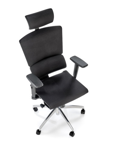 MARCUS fotel gabinetowy czarny