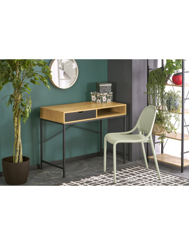 B50 biurko naturalny / czarny