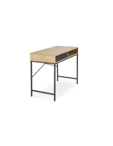 B50 biurko naturalny / czarny