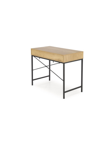 B50 biurko naturalny / czarny