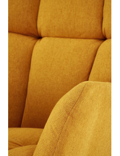 VASCO fotel bujany musztardowy 2