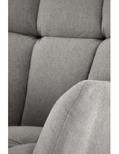 VASCO fotel bujany popielaty 2