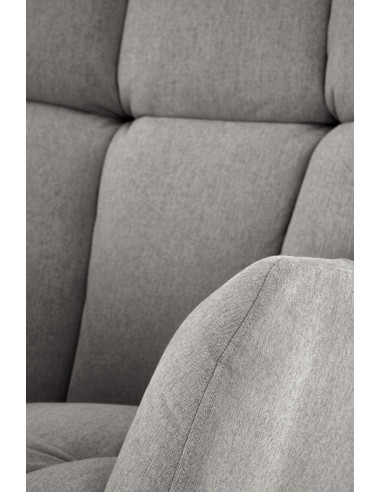 VASCO fotel bujany popielaty