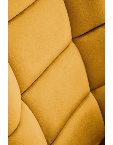 BAZALTO fotel bujany musztardowy (1p 1szt)