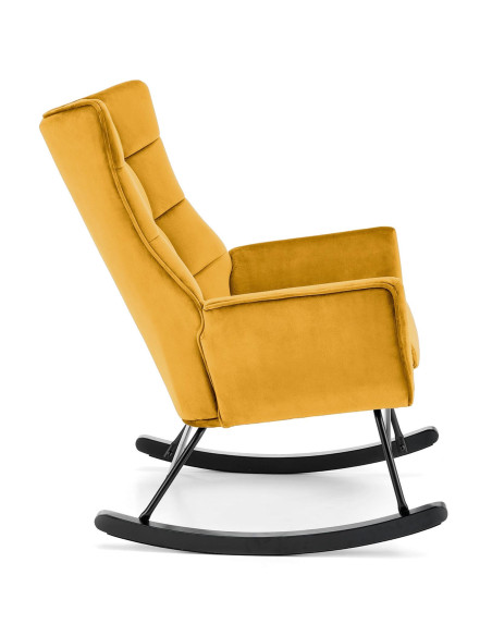 BAZALTO fotel bujany musztardowy (1p 1szt)