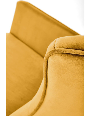 BAZALTO fotel bujany musztardowy (1p 1szt)