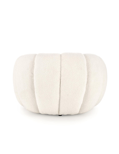 GASPAR fotel wypoczynkowy biały