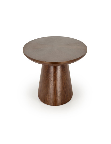 VAGNER Stół Orzechowy 220/98/76 cm | MDF + Okleina Naturalna, Noga Stalowa