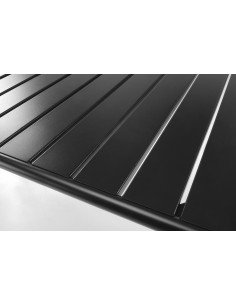 BOSCO Stół Prostokątny 140/70/76 cm Czarny | Stalowy 2