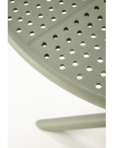 CALVO Stół Okrągły Miętowy | Polipropylen, Fi60/72 cm 2