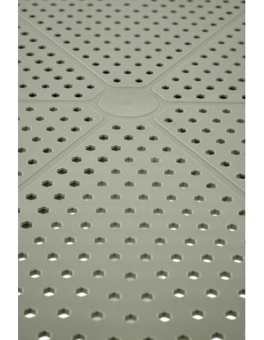 CALVO Stół Okrągły Miętowy | Polipropylen, Fi60/72 cm