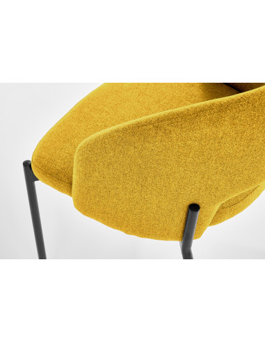 K373 krzesło musztardowy(1p 2szt)