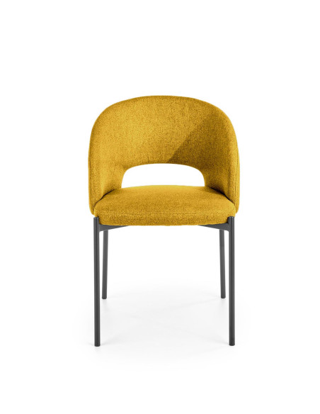 K373 krzesło musztardowy(1p 2szt)