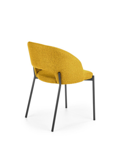 K373 krzesło musztardowy(1p 2szt)