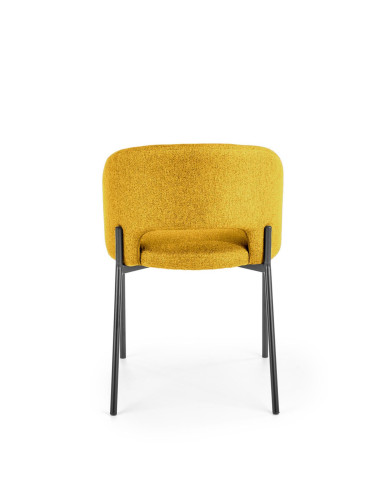 K373 krzesło musztardowy(1p 2szt)