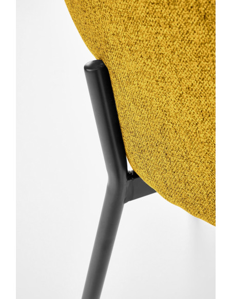 K373 krzesło musztardowy(1p 2szt)