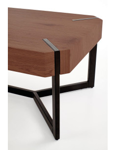 LAVIDA ława orzechowy / czarny (1p 1szt) 2