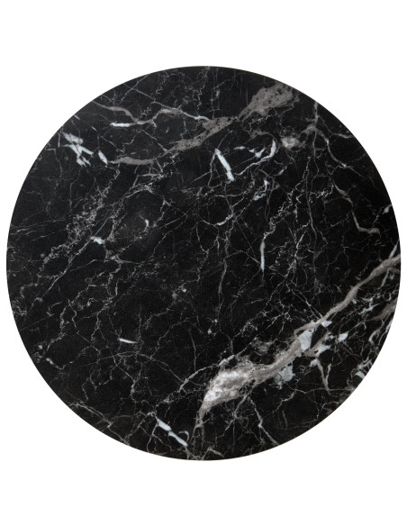 OREO zestaw dwóch ław czarny marmur / czarny (1p 1szt)