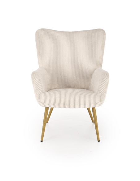 AMARO fotel wypoczynkowy, kremowy