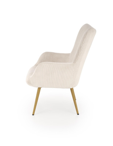 AMARO fotel wypoczynkowy, kremowy