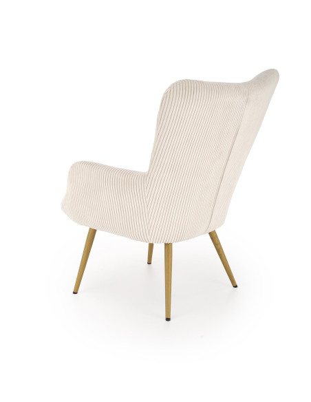 AMARO fotel wypoczynkowy, kremowy