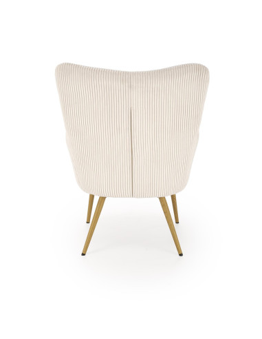 AMARO fotel wypoczynkowy, kremowy