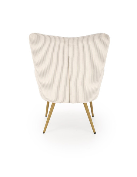 AMARO fotel wypoczynkowy, kremowy