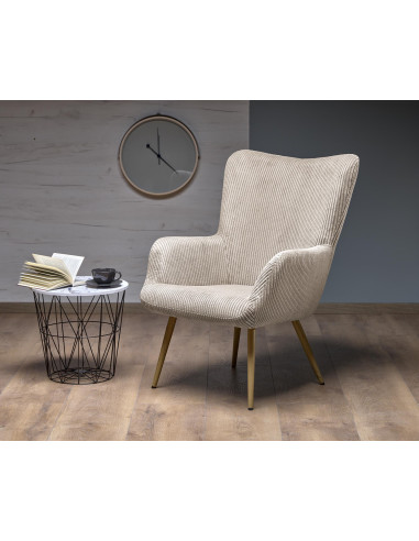 AMARO fotel wypoczynkowy, kremowy