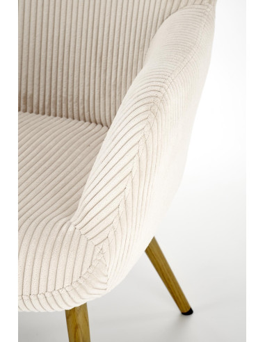 AMARO fotel wypoczynkowy, kremowy