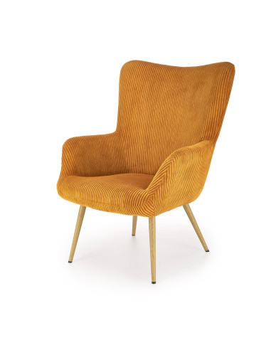 AMARO fotel wypoczynkowy, musztardowy