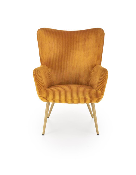 AMARO fotel wypoczynkowy, musztardowy