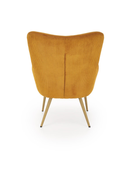 AMARO fotel wypoczynkowy, musztardowy