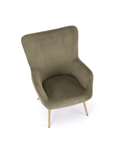 AMARO fotel wypoczynkowy, oliwkowy