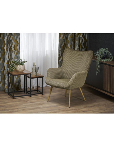 AMARO fotel wypoczynkowy, oliwkowy