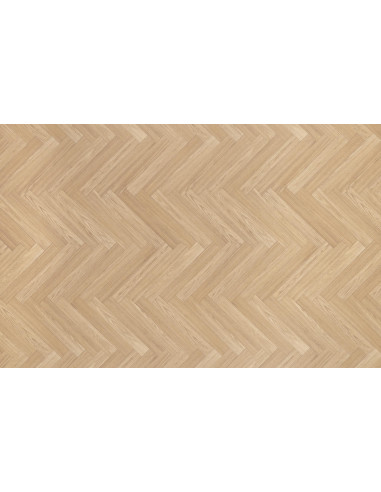 BERTO Stół 120/80/77 cm Blat Naturalny Jodełka Nogi Stalowe | Elegancki Styl