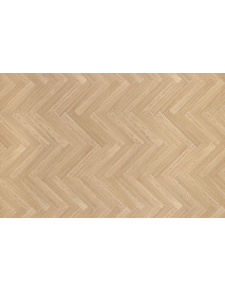 BERTO Stół 120/80/77 cm Blat Naturalny Jodełka Nogi Stalowe | Elegancki Styl