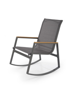 ZLATAN krzesło ogrodowe c.popiel / j.popiel