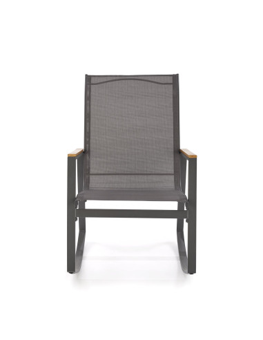 ZLATAN krzesło ogrodowe c.popiel / j.popiel