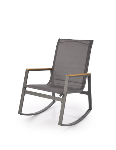 ZLATAN krzesło ogrodowe c.popiel / j.popiel