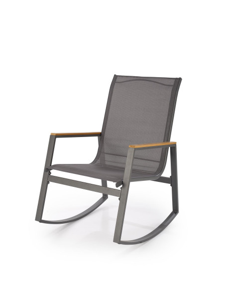 ZLATAN krzesło ogrodowe c.popiel / j.popiel