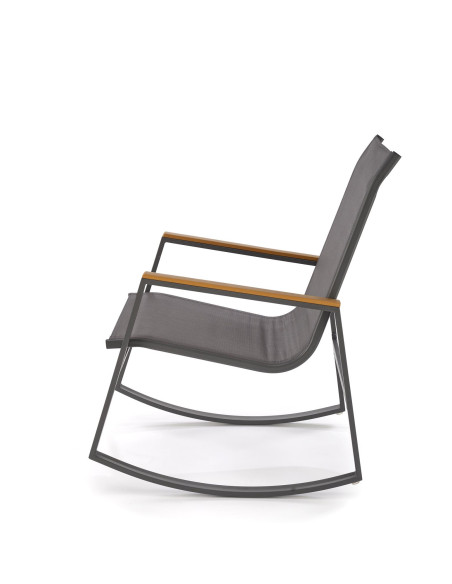 ZLATAN krzesło ogrodowe c.popiel / j.popiel