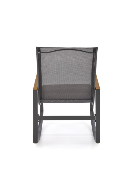 ZLATAN krzesło ogrodowe c.popiel / j.popiel