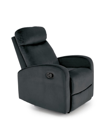 WONDER fotel rozkładany z funkcja kołyski, czarny (1p 1szt)