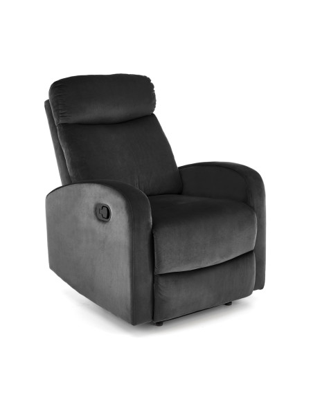 WONDER fotel rozkładany z funkcja kołyski, czarny (1p 1szt)