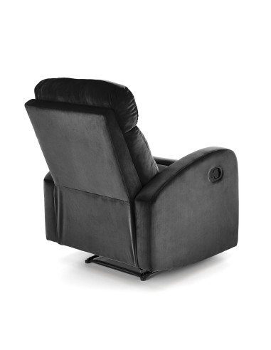 WONDER fotel rozkładany z funkcja kołyski, czarny (1p 1szt)