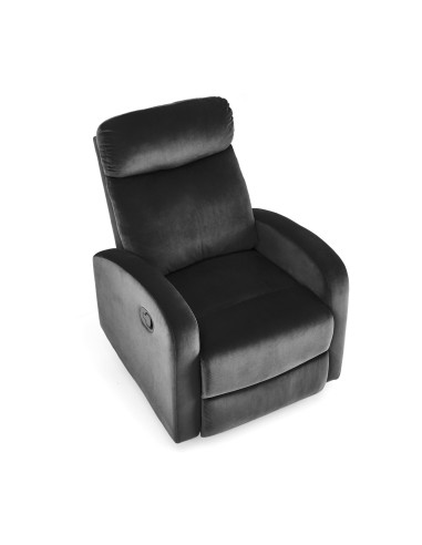 WONDER fotel rozkładany z funkcja kołyski, czarny (1p 1szt)