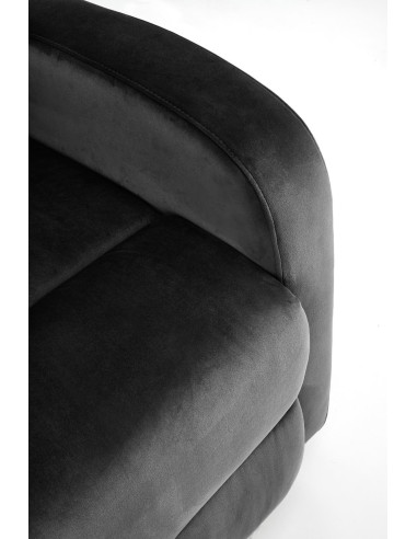 WONDER fotel rozkładany z funkcja kołyski, czarny (1p 1szt)