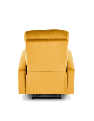 WONDER fotel rozkładany z funkcja kołyski, musztardowy (1p 1szt)