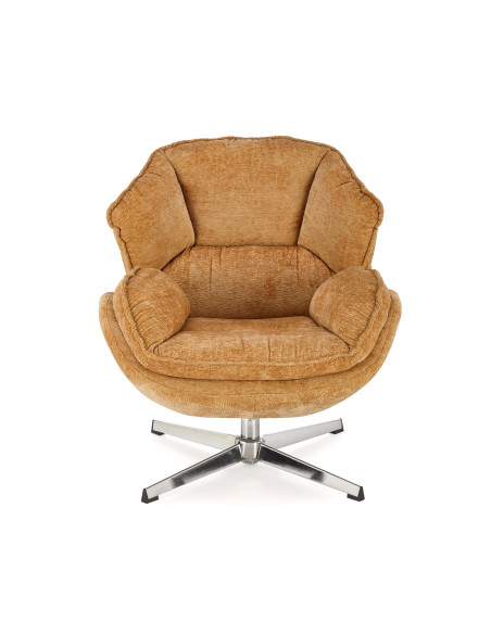 GUIDO fotel wypoczynkowy musztardowy